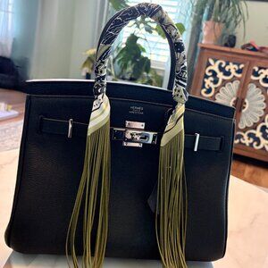 Fringe Handbag Wraps in several color options -  Collection I